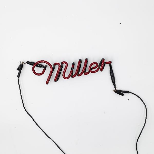 Miller Red Script Neon Sign Replacement Tube