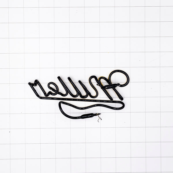 Miller Script Word Unit Replacement Tube - Neon Sign Part Used