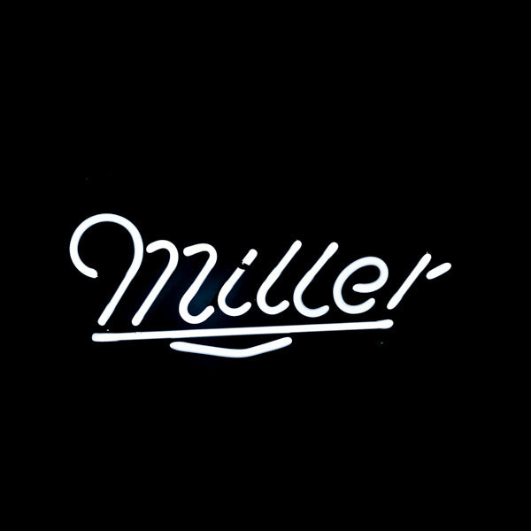 Miller Single Stroke Word Unit Replacement Tube Small Vintage Soft cross - Neon Sign Part