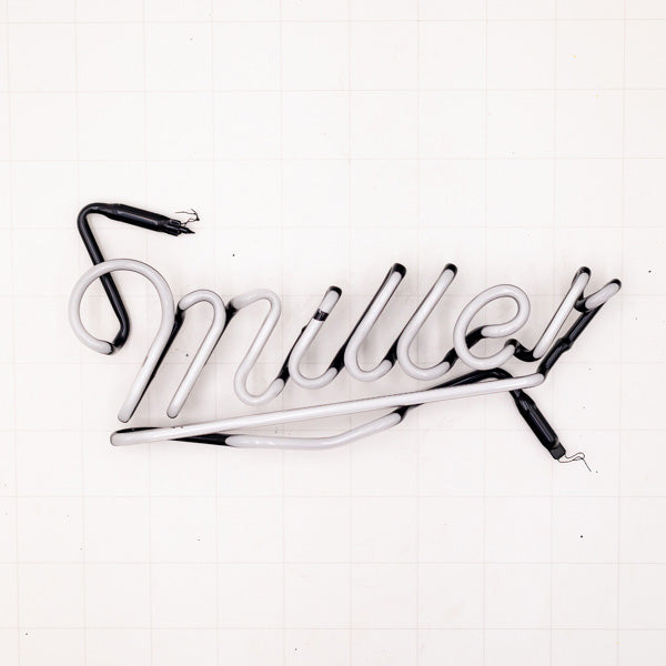 Miller Single Stroke Word Unit Replacement Tube Small Vintage Soft cross - Neon Sign Part