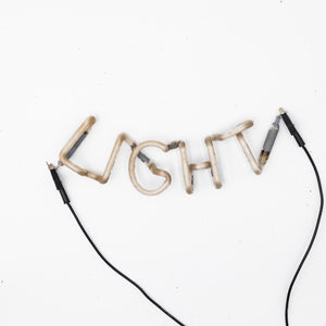 Light Arched Single Stroke Word Unit Replacement Tube - Neon Sign Part Used