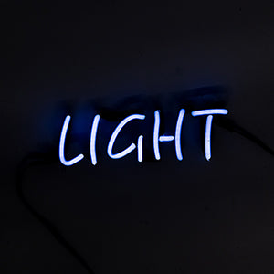 Light Single Stroke Word Unit Replacement Tube - Neon Sign Part Used