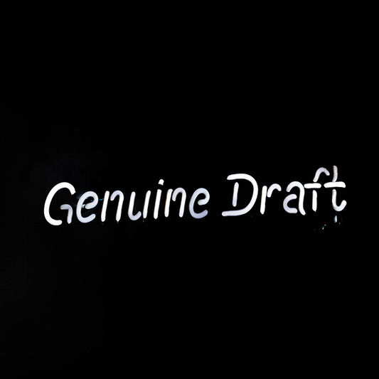 Genuine Draft White Neon Sign Replacement Tube