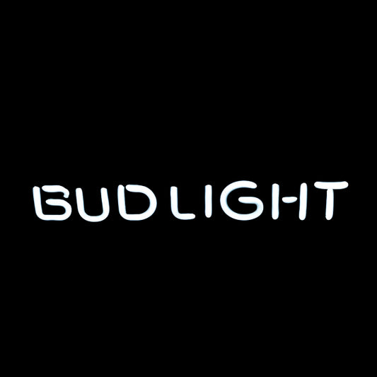 BUD LIGHT Single Stroke Word Unit for Spuds Neon Sign Replacement Tube