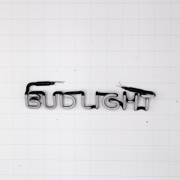 BUD LIGHT Single Stroke Word Unit for Spuds Neon Sign Replacement Tube