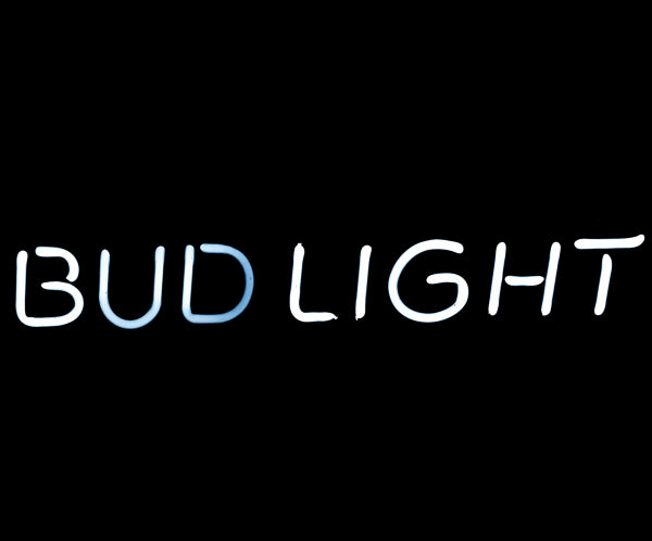 BUD LIGHT Single Stroke Word Unit for George Straight Neon Sign Replacement Tube