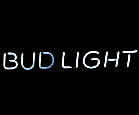 BUD LIGHT Single Stroke Word Unit for George Straight Neon Sign Replacement Tube