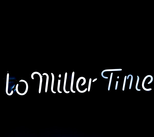 to Miller Time for Welcome to Miller Time Neon Sign Replacement Tube