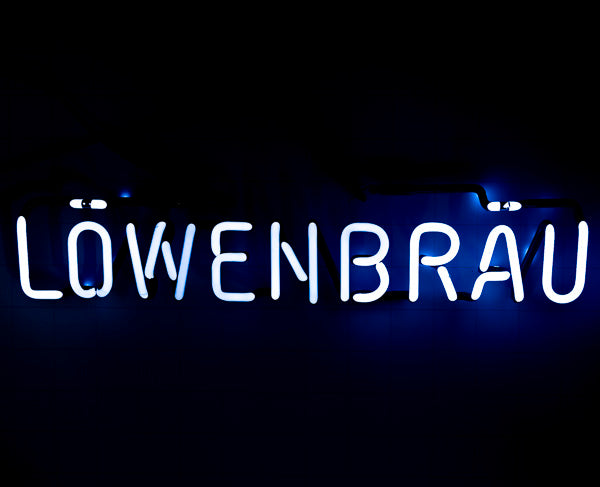 LOWENBRAU Single Stroke Word Unit Large Neon Sign Replacement Tube