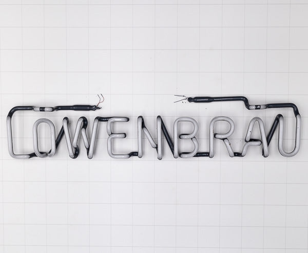 LOWENBRAU Single Stroke Word Unit Large Neon Sign Replacement Tube