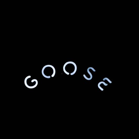 Goose Single Stroke Word Unit for Goose Island Replacement Tube - Neon Sign Part Used