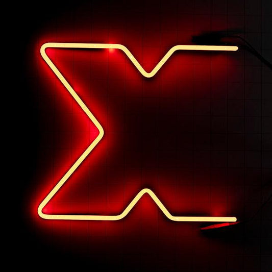 X unit (left or right) for Oversized Cerveza Dos Equis XX Marquis Neon Sign Replacement Tube