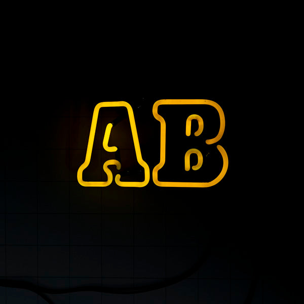 AB for ABITA Neon Sign Replacement Tube