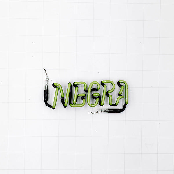 NEGRA Single Stroke Word unit for Modelo Replacement Tube - Neon Sign Part Used