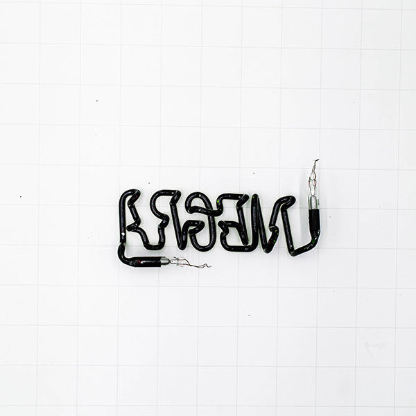 NEGRA Single Stroke Word unit for Modelo Replacement Tube - Neon Sign Part Used