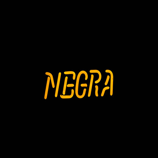 NEGRA Single Stroke Word unit for Modelo Replacement Tube - Neon Sign Part Used