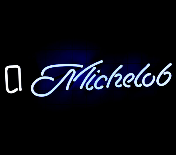 Michelob Script with Backlight Neon Sign Replacement Tube