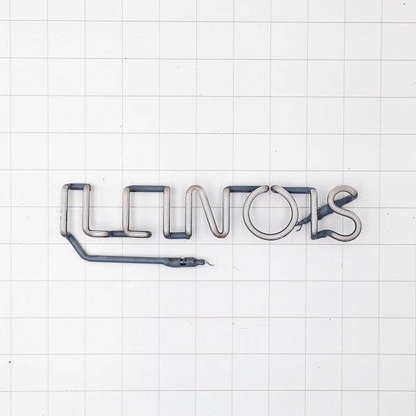 ILLINOIS Single Stroke Neon Sign Replacement Tube