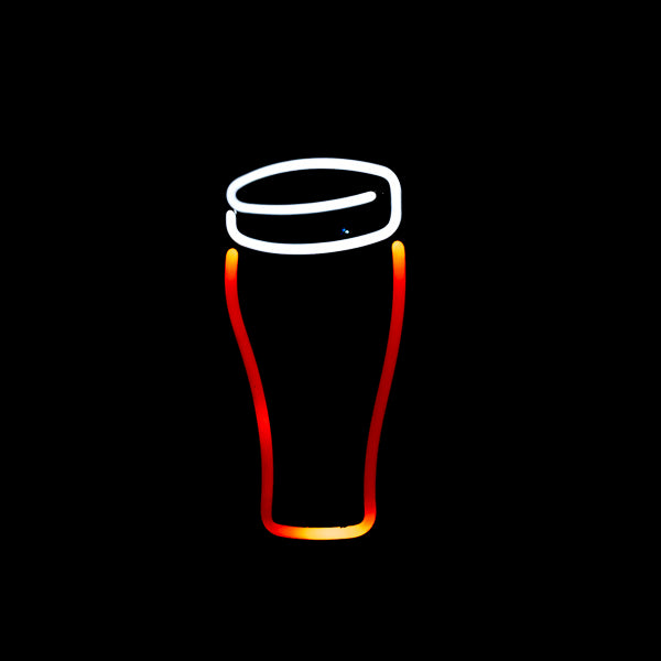 19-30 Beer Glass for Guinness Neon Sign Replacement Tube