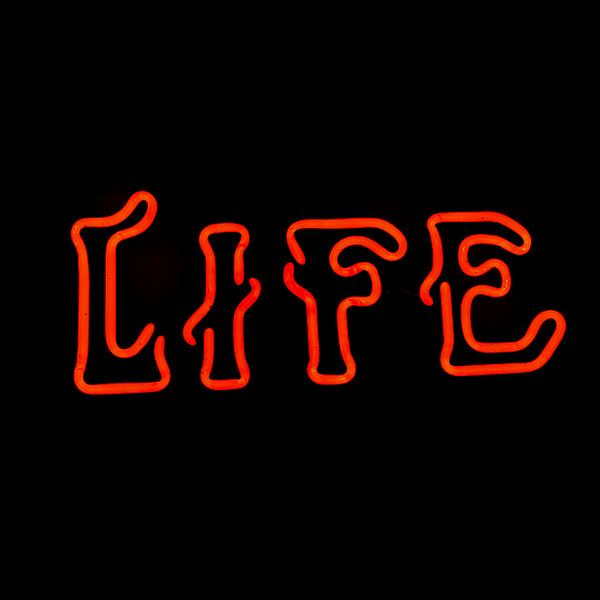 LIFE Double Stroke Red for High Life Neon Sign Replacement Tube