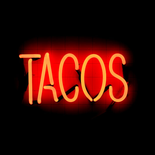 TACOS for TACOS & Beer Neon Sign Replacement Tube