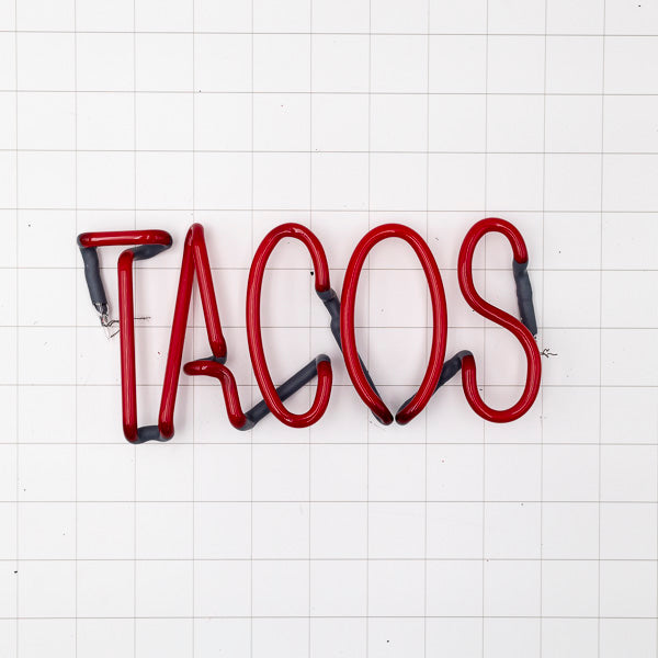 TACOS for TACOS & Beer Neon Sign Replacement Tube