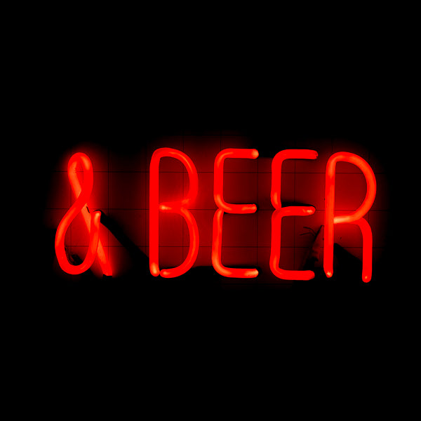 & BEER for Tacos & Beer Neon Sign Replacement Tube Used