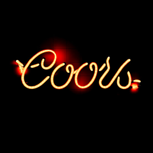 Coors Script Neon Sign Replacement Tube