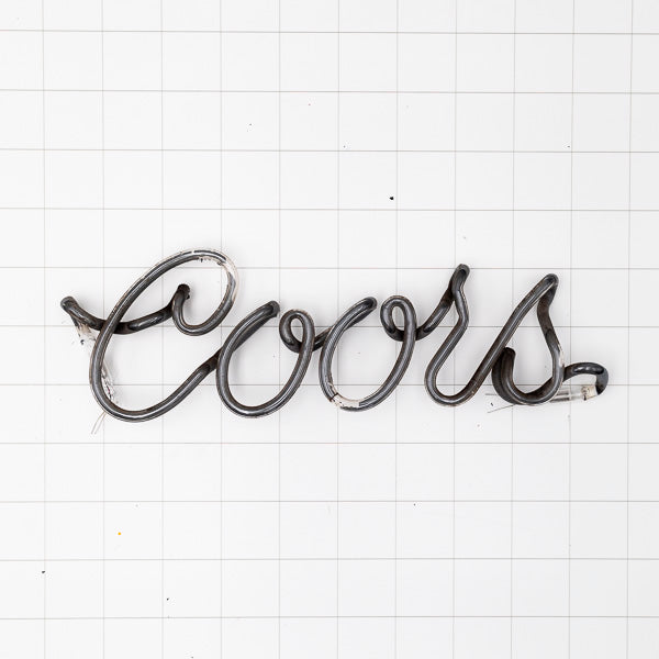 Coors Script Neon Sign Replacement Tube