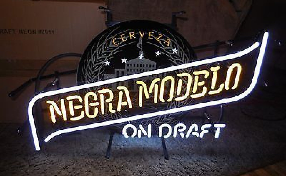 Backlight / Grid for Negra Modelo On Draft Replacement Tube - Neon Sign Part