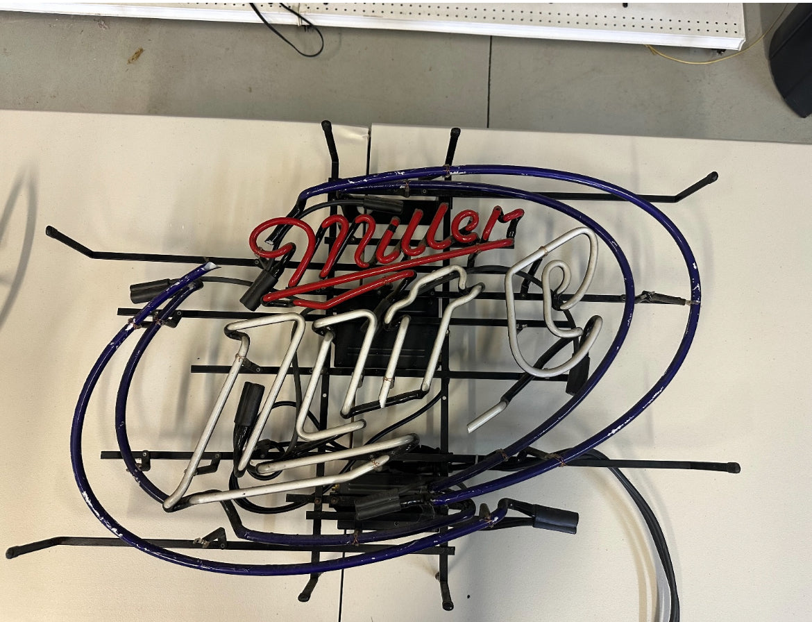 Large Outer Hurricane Border for Miller Lite Replacement Tube - Neon Sign Part