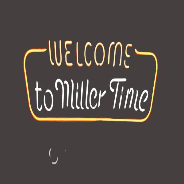 Border for Welcome to Miller Time Neon Sign Replacement Tube