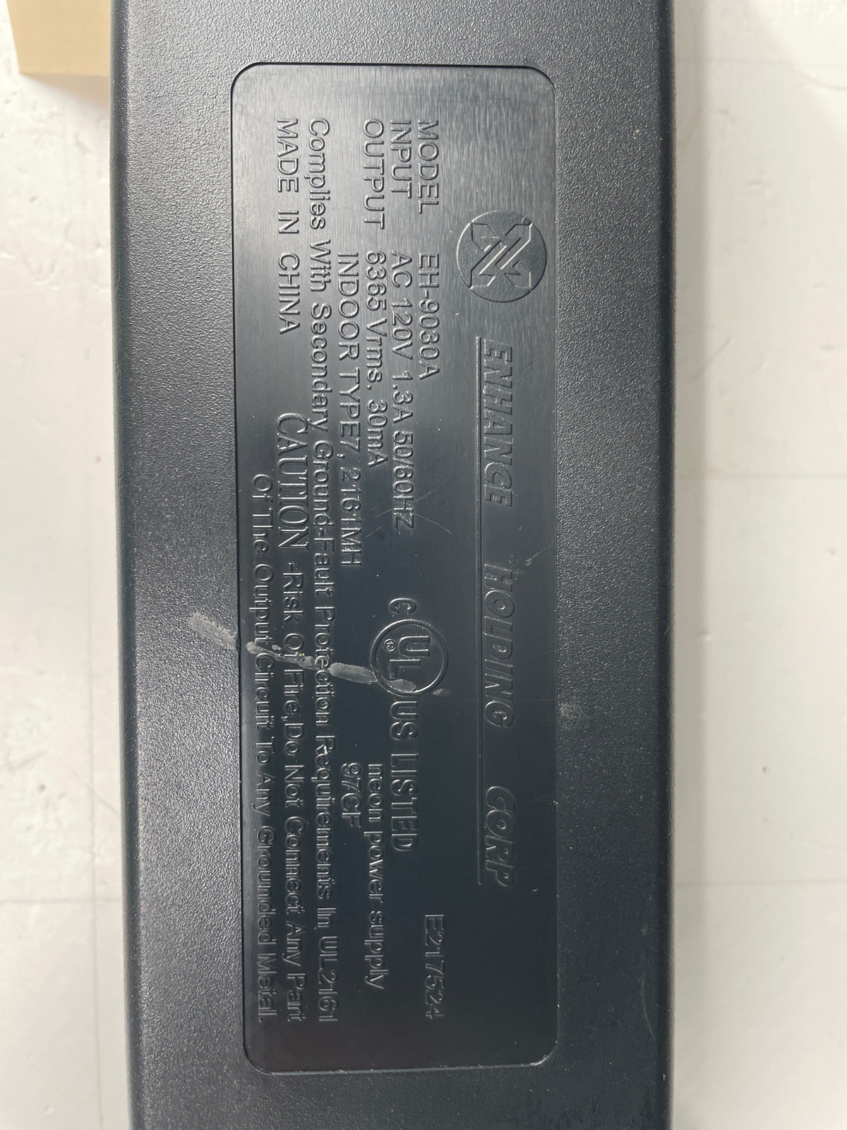 Enhance Electronic Neon Sign Replacement Transformer – 9Kv