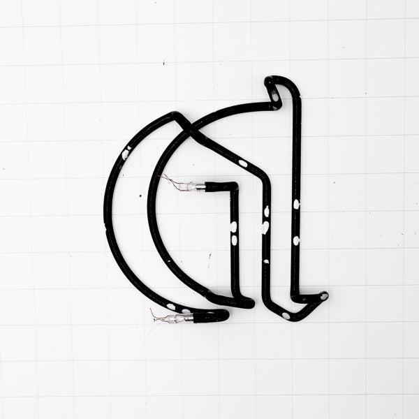 Large C for Corona Neon Sign Replacement Tube Used