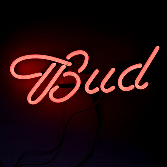Bud Red Script for Budweiser Neon Sign Replacement Tube