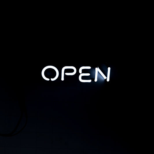 OPEN Neon Sign Replacement Tube