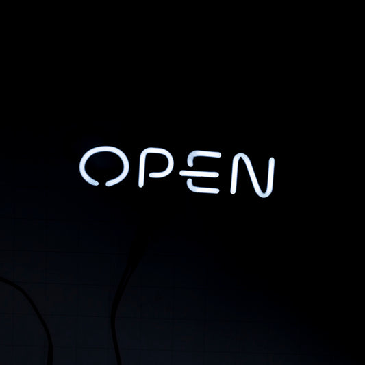 OPEN Neon Sign Replacement Tube