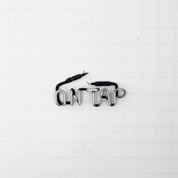 ON TAP Single Stroke Word Unit Neon Sign Replacement Tube