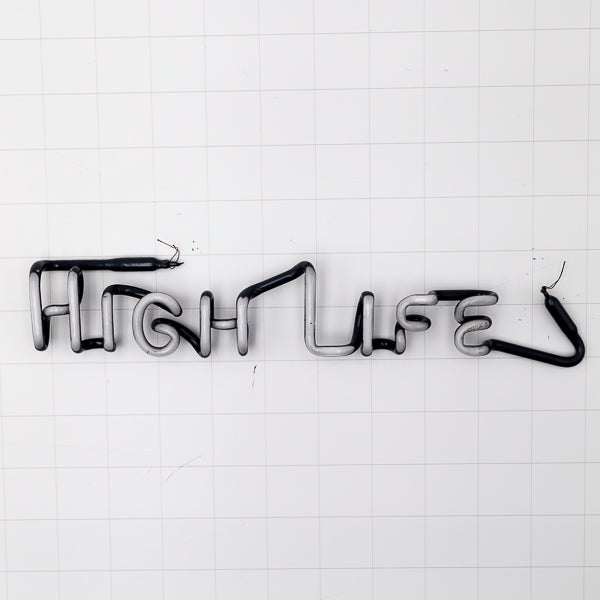 HIGH LIFE Single Stroke Word Unit Large Neon Sign Replacement Tube