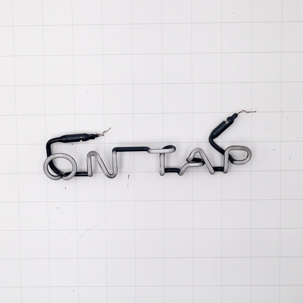 ON TAP Single Stroke Word Unit  Neon Sign Replacement Tube