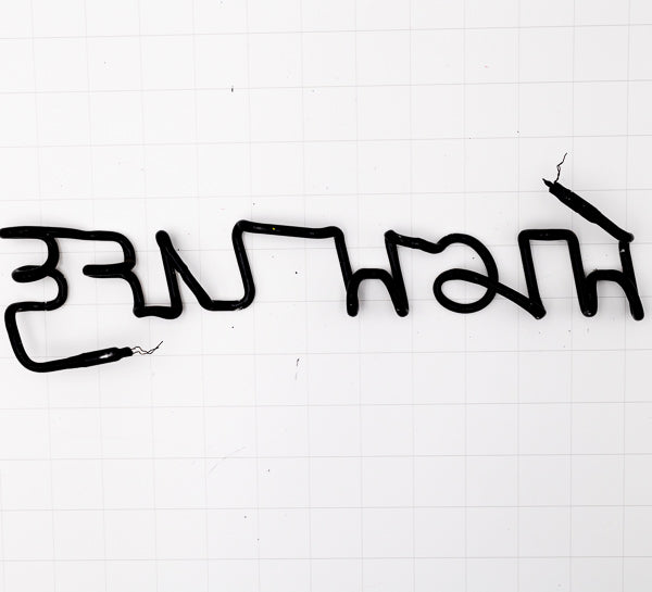 HIGH LIFE Slanted Single Stroke Neon Sign Replacement Tube