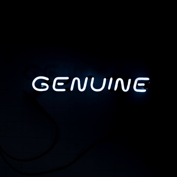 GENUINE Single Stroke Word Unit Neon Sign Replacement Tube