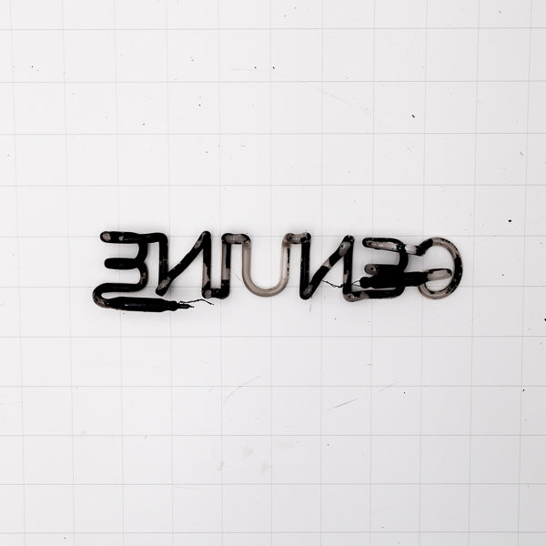 GENUINE Single Stroke Word Unit Neon Sign Replacement Tube