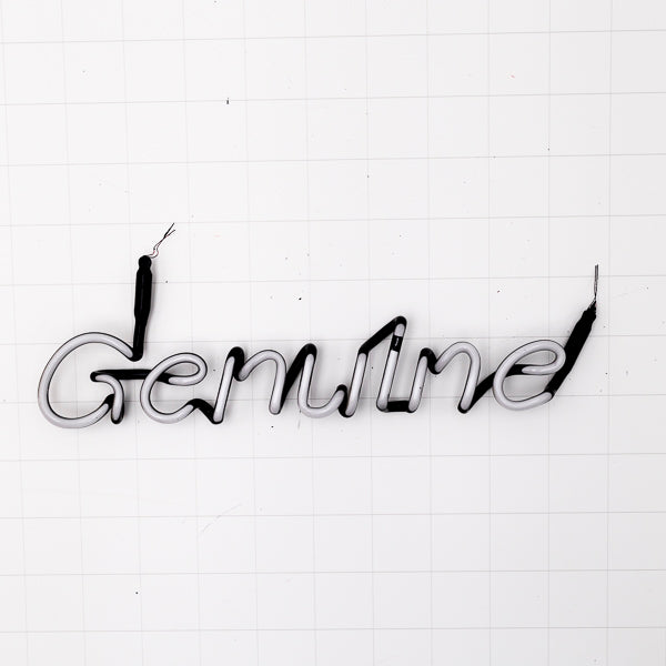 Genuine Single Stroke Word Unit  for Genuine Draft Neon Sign Replacement Tube