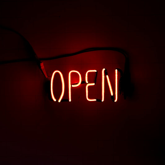 OPEN Red Neon Neon Sign Replacement Tube