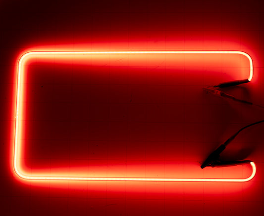Border for Old Style Special Dry Neon Sign Replacement Tube Used