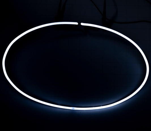 Mystery Border Ring Oval Neon Sign Replacement Tube Used