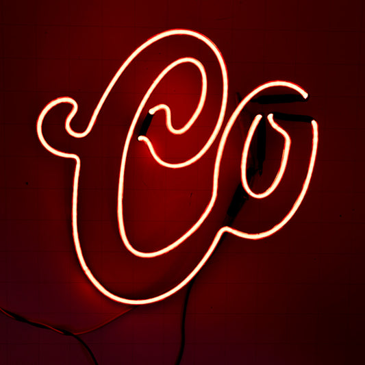 Co Double Stroke Cursive for Coors Neon Sign Replacement Tube
