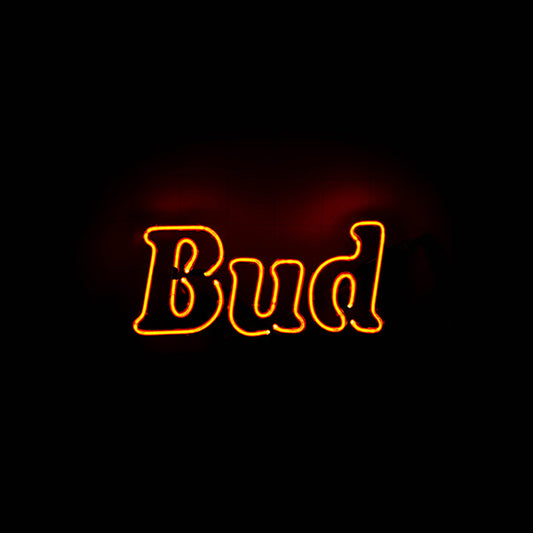 Bud double stroke word unit for Budweiser Replacement Tube - Neon Sign Part Used