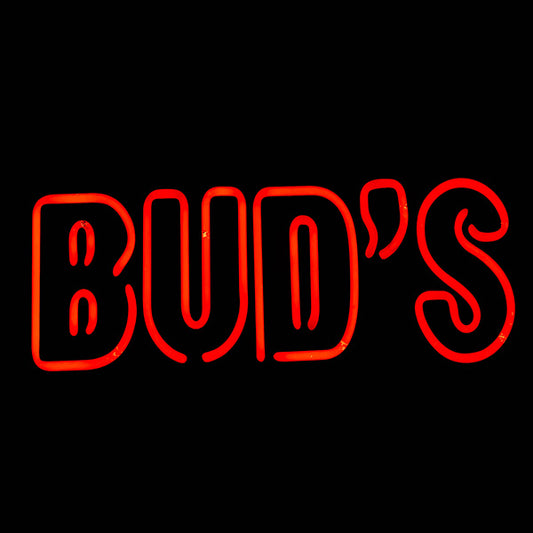 Buds Double Stroke for Budweiser Replacement Tube - Neon Sign Part Used